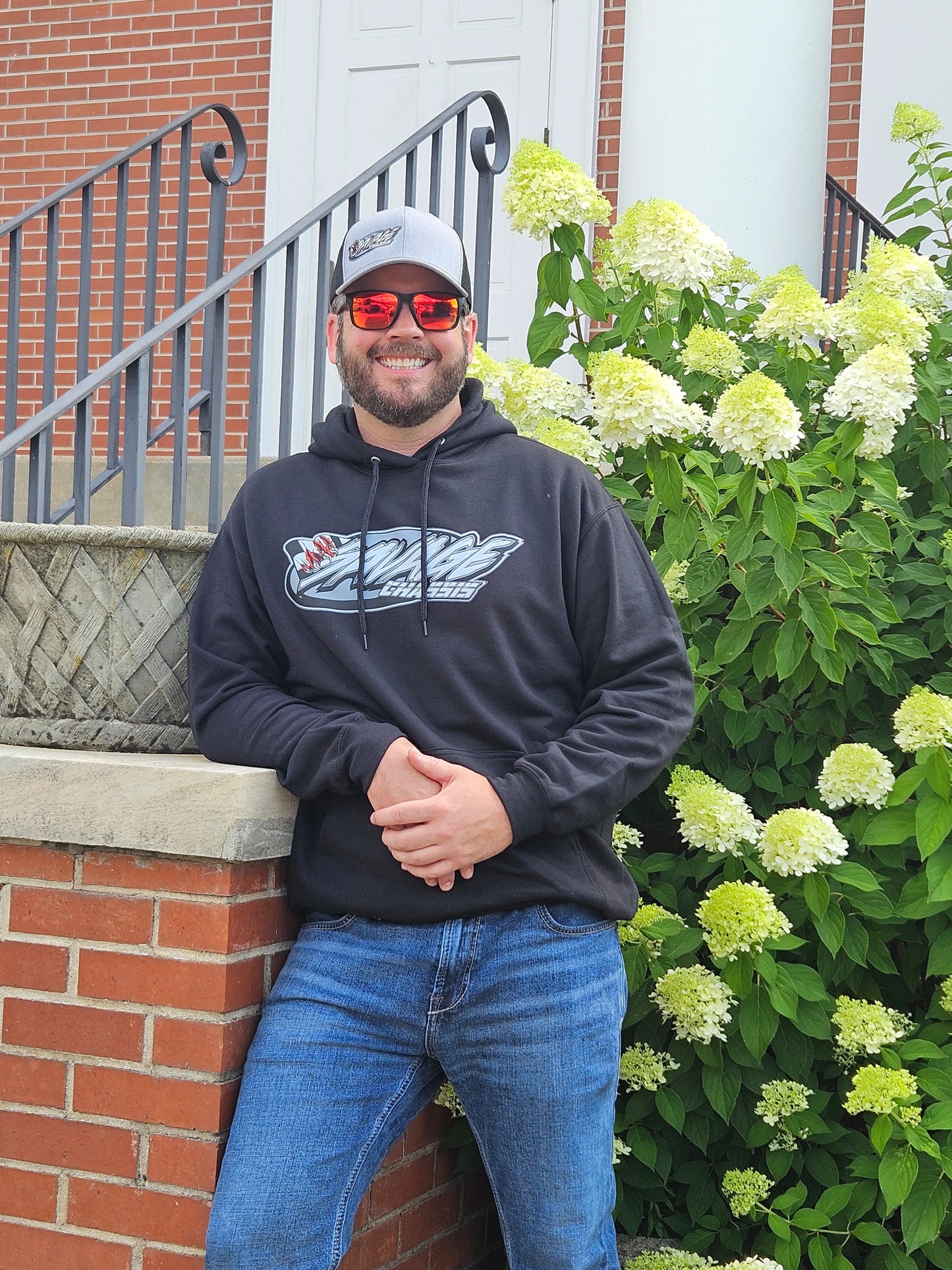 Savage Chassis Black Hoodie